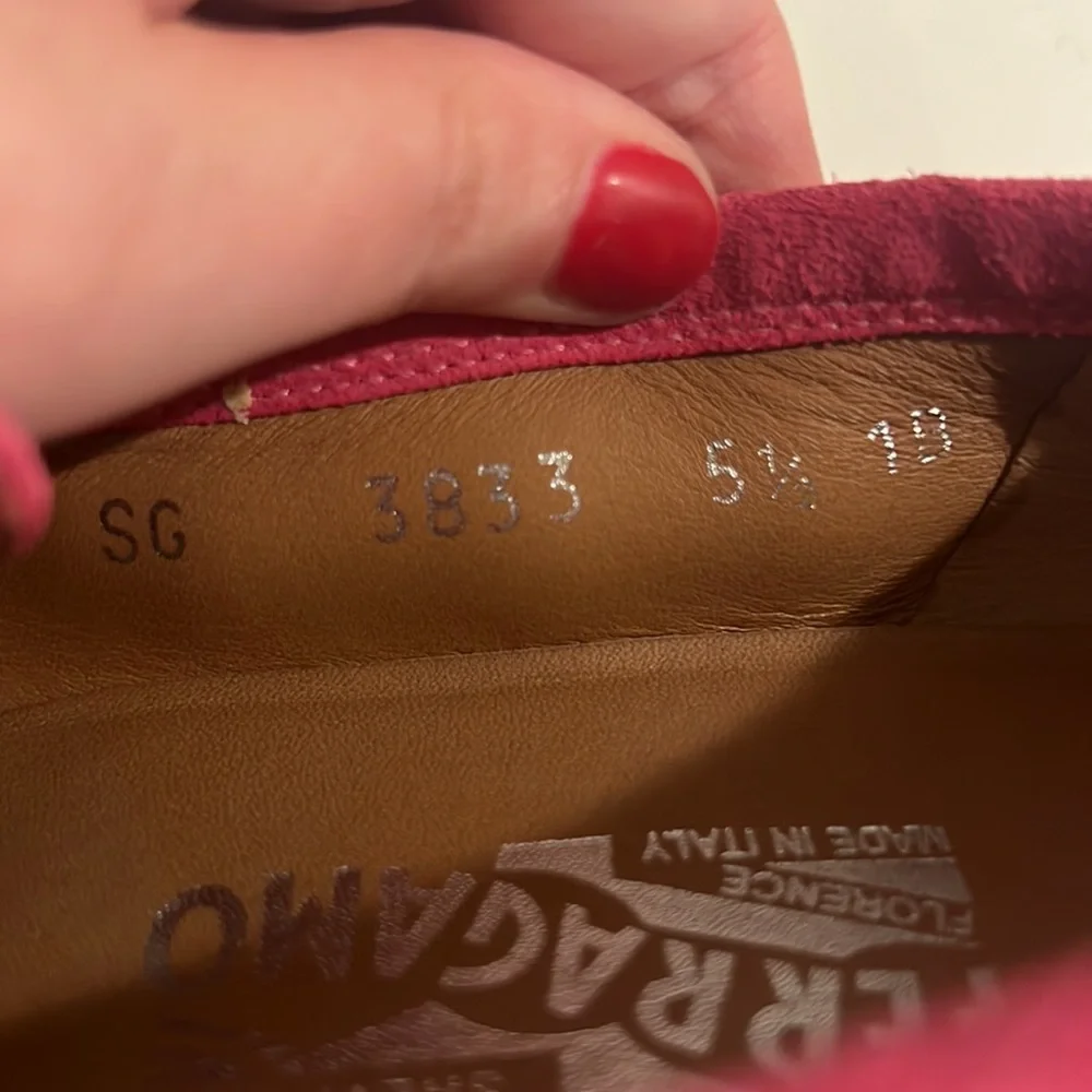 💗Salvatore Ferragamo hot pink loafers - Picture 8 of 12